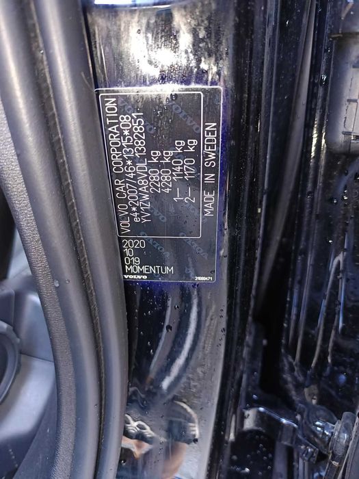 Volvo v60 d4 2020 POLESTAR Autopilot Momentum