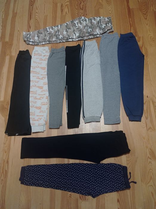 Спортивные штаны Adidas, Next для девочки р.128-140, б/у