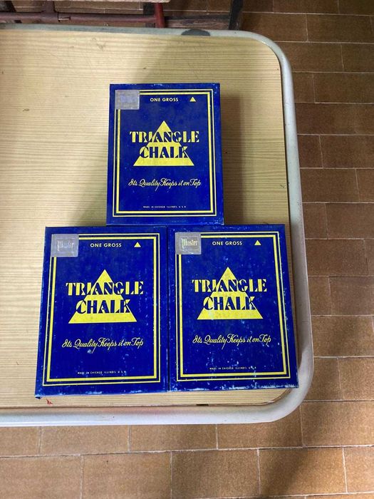 Caixa de Giz "Triangle Chalk" para Snooker/Bilhar