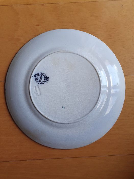 Prato de sobremesa Real Fábrica de Sacavém - motivo Beira