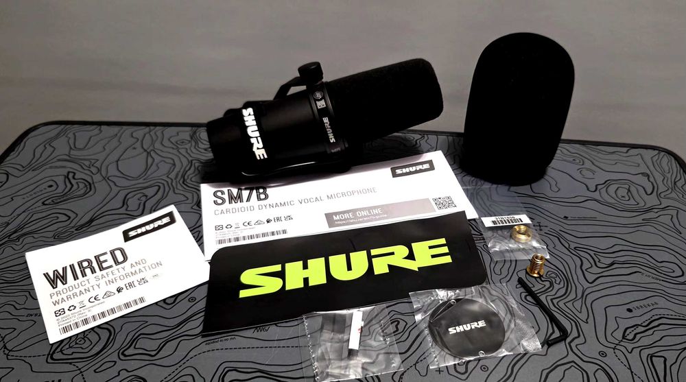 Mikrofon Shure SM7B tkz: klasyk