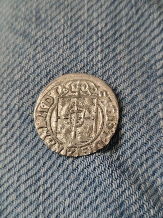 Moneta Półtorak 1622 Piękny menniczym!