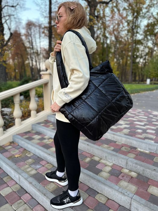 Сумка шопер Tote Bag велика 40х40 см - косметичка у подарунок!