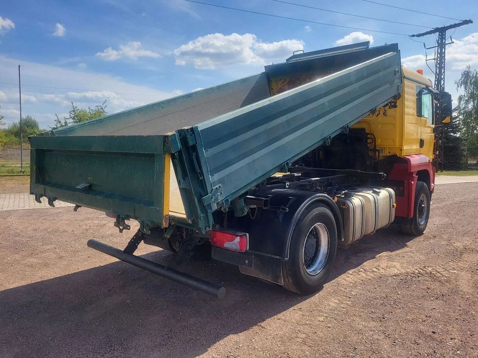 MAN TGS 18.440 4x4 wywrotka + siodło !!! Wechselsystem hydrodrive  drugi własciciel, zadbany !!! Dautel Meiller