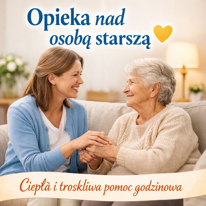 Opiekuna do osoby starszej, pomoc domowa