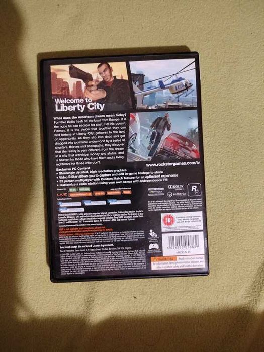 Grand Theft Auto 4 Gry PC