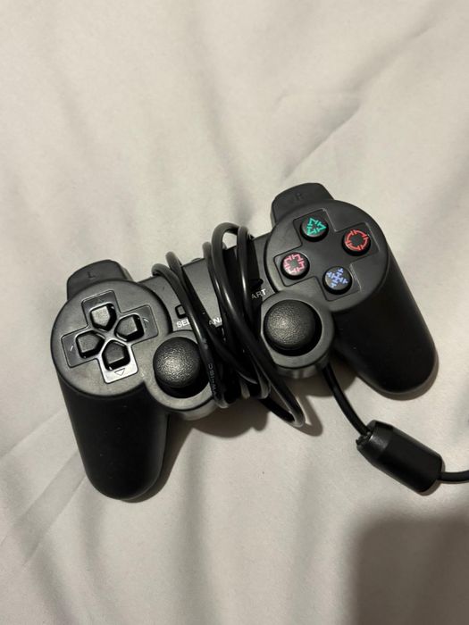 PS2 Slim com acessórios