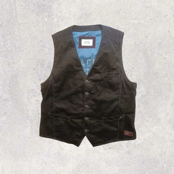 Camel Active sztruskowa kamzielka vintage L