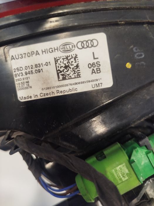 Farolim Audi A3 S3 8V3