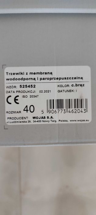 Buty myśliwskie, terenowe Wojas model 5452