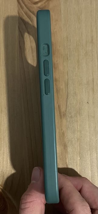 Apple silicone capa iPhone 13 verde