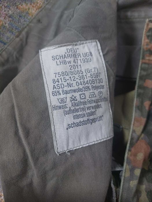 Mundur Bundeswehr spodnie R7, bluza R1