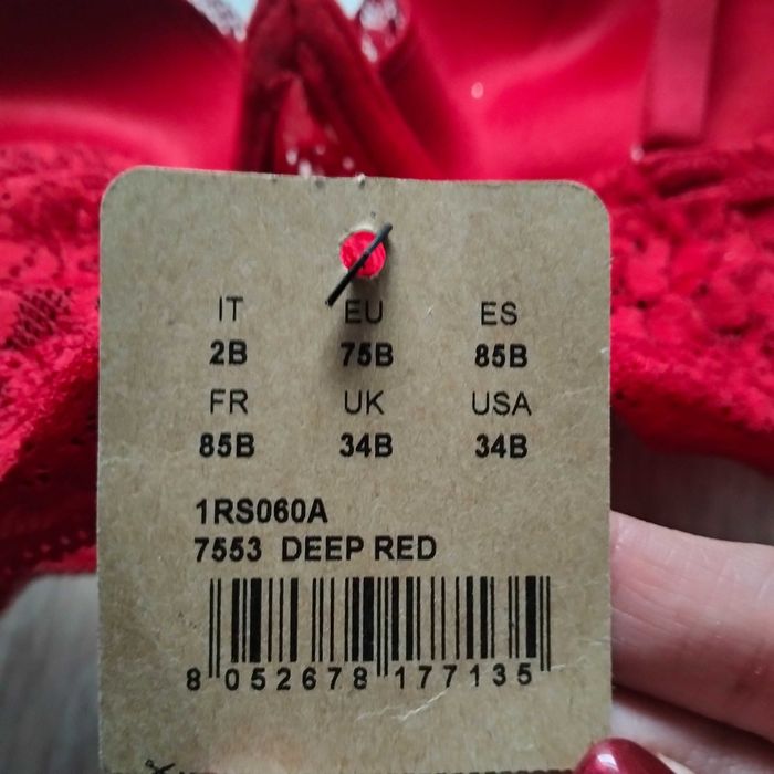 Usztywniany biustonosz Tezenis 75B duży push-up