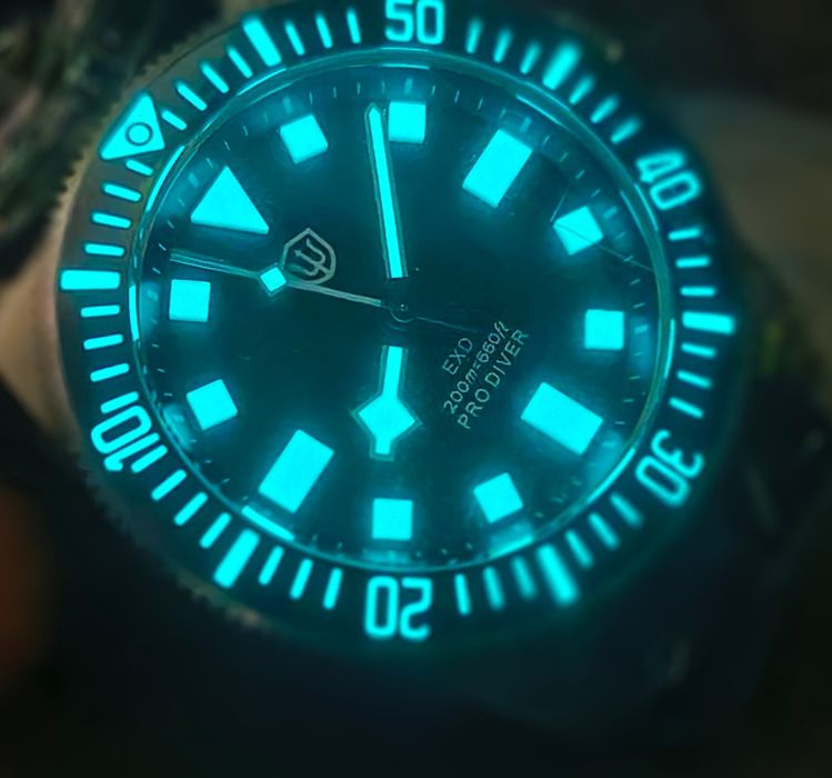 Watchdives Tudor Zegarek Diver San Martin Militado Seiko VH31