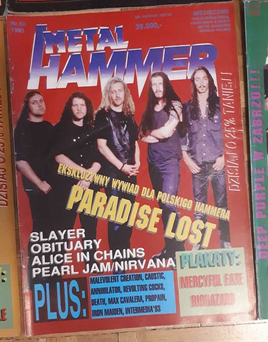Metal Hammer rocznik 1993