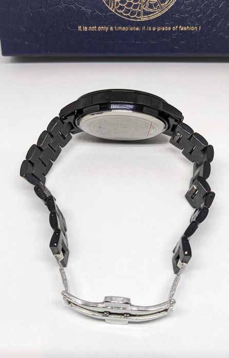 Relogio Lige Homem Prata preta - Portes Grátis