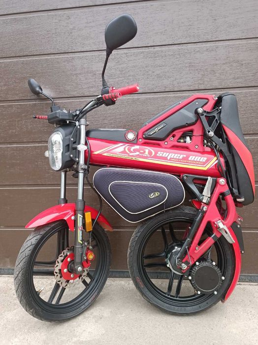 Электроскутер мопед байк