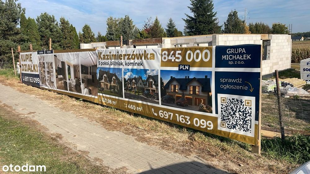 Kazimierzówka - 5 pokoi , kominek Kalinówka