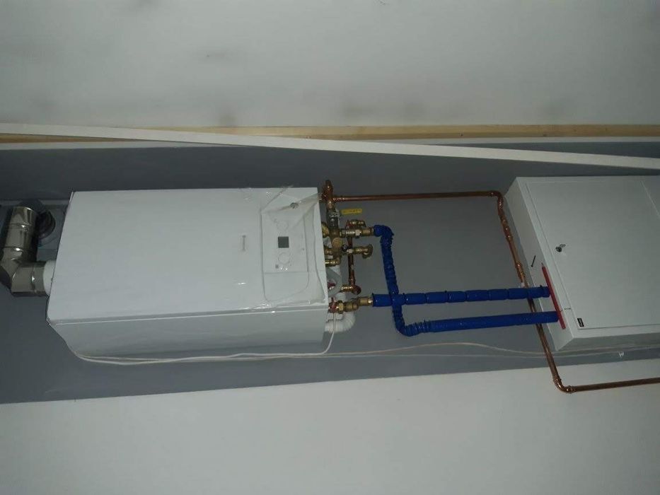 Instalacje gazowe i hydrauliczne.Wymiana pieców CO