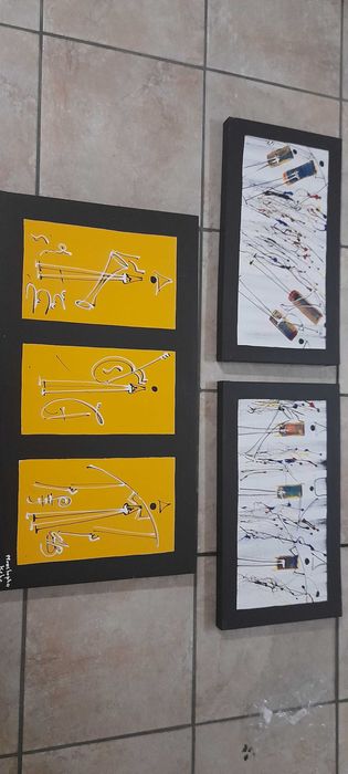 Quadros Abstratos Tribais