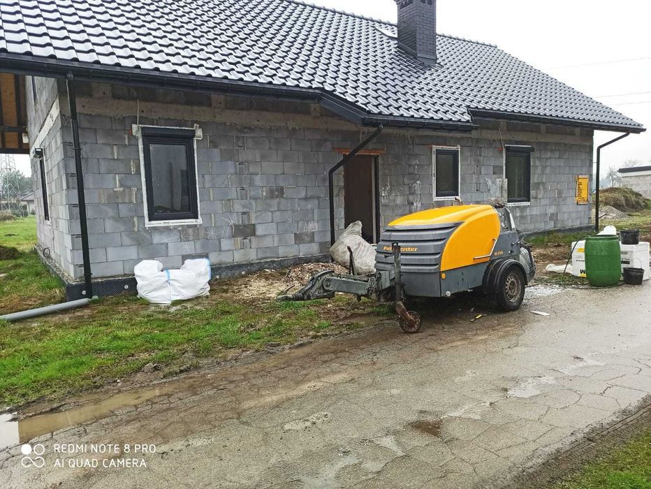 Styrobeton zastępstwo styropianu pod ogrzewanie podłogowe .wylewki anhydrytowe