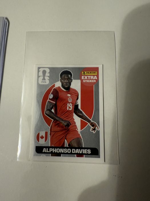 Alphonso Davies - Extra Sticker Silver - Mundial 2026