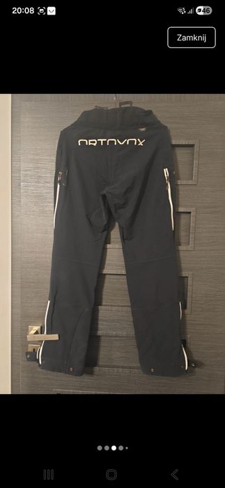 Spodnie merino ortovox s 36