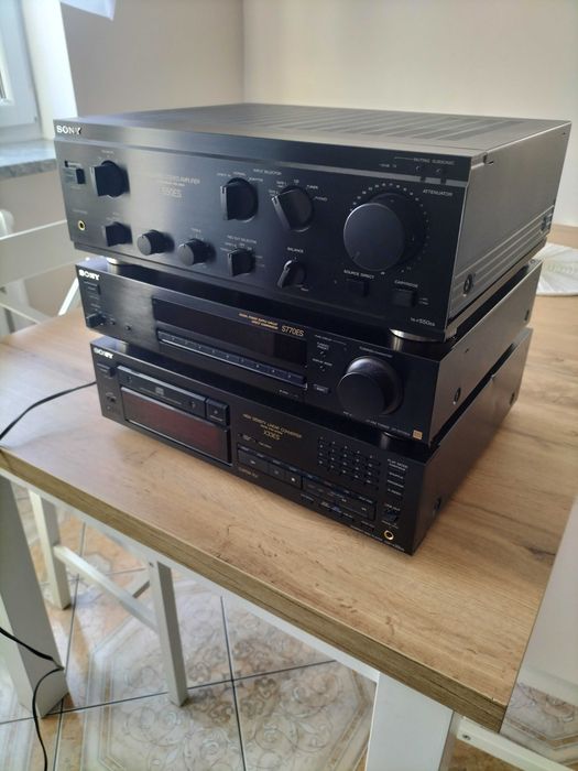 SONY Zestaw CDP X33ES,T770ES,TA-F550ES