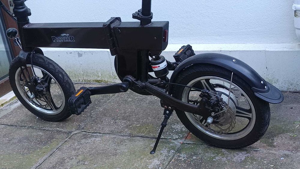 Bicicleta elétrica Pioneer boa para crise energética