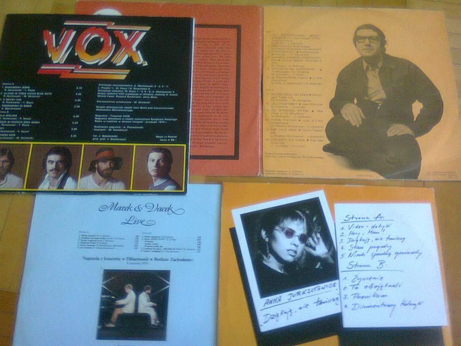 Płyty winylowe z polską muzyką rozrywkową