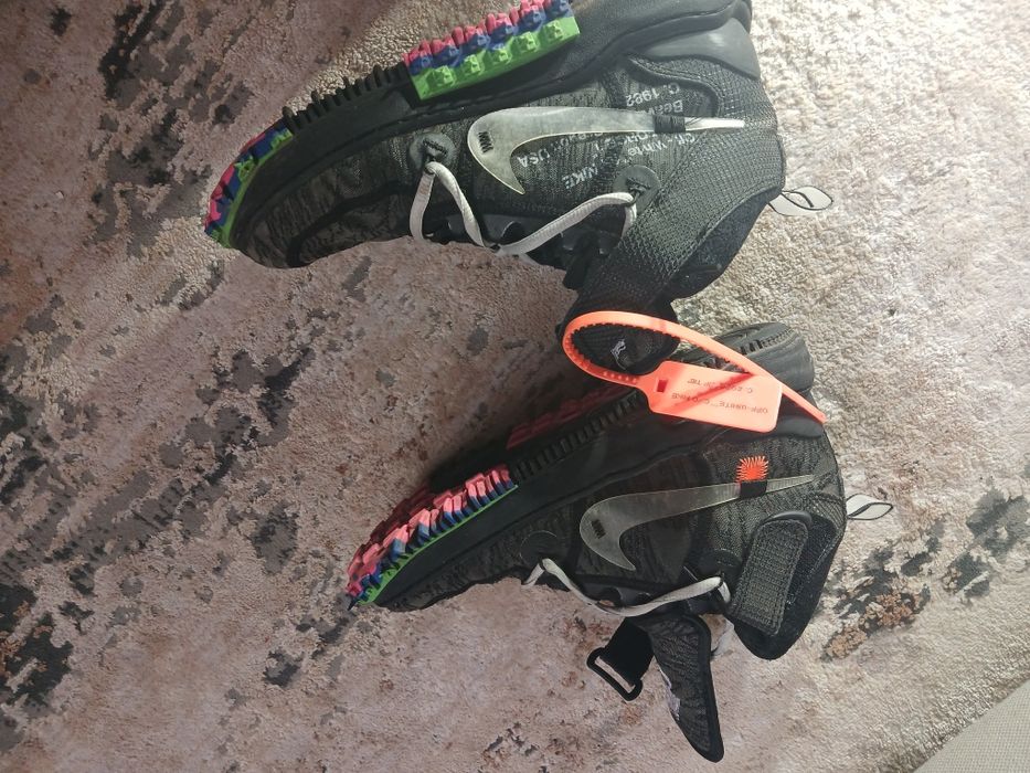 Найк оф вайт миди чёрные 40-41