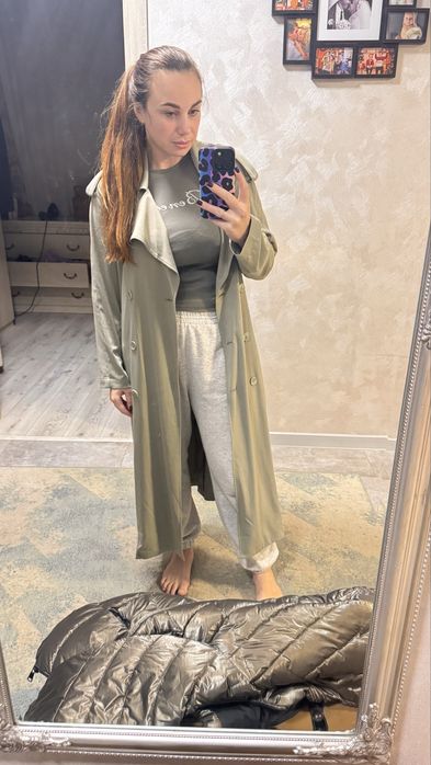 Пальто плащ тренч зара