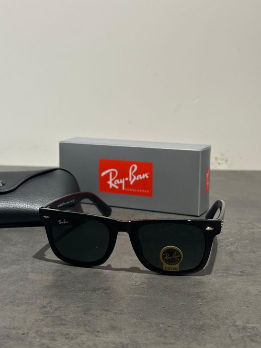 Czarne okulary Ray-Ban Wayfarer