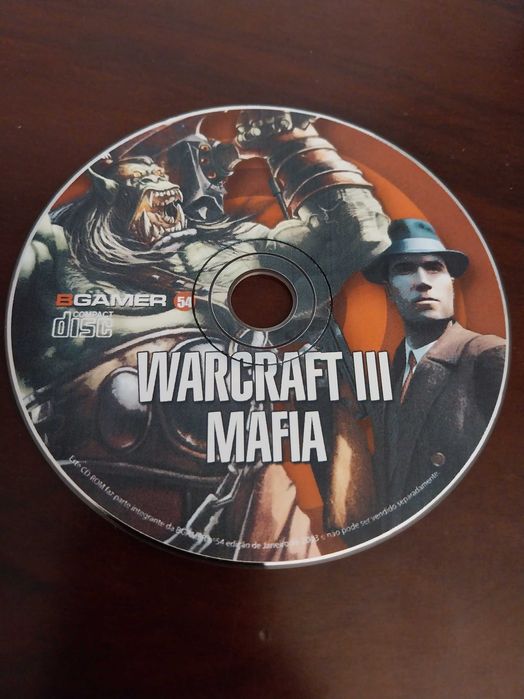 Videojogo, Warcraft III Mafia, em muito bom estado, computador