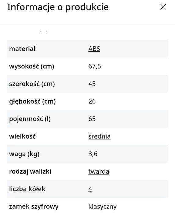 Walizka Wittchen średnia różowa
