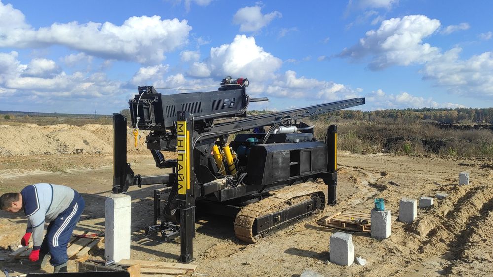 Палі залізобетонні від виробника з установкою