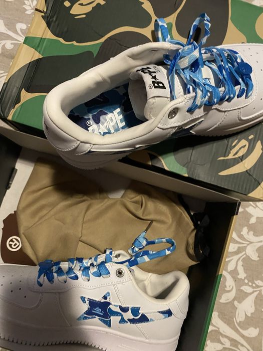 Sapatilhas ape bape blue