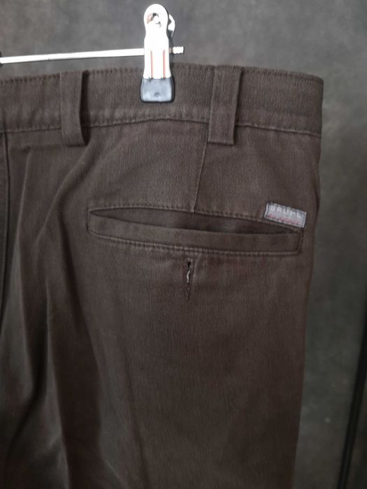 BRUL Classic spodnie jeansowe eleganckie brąz r.52