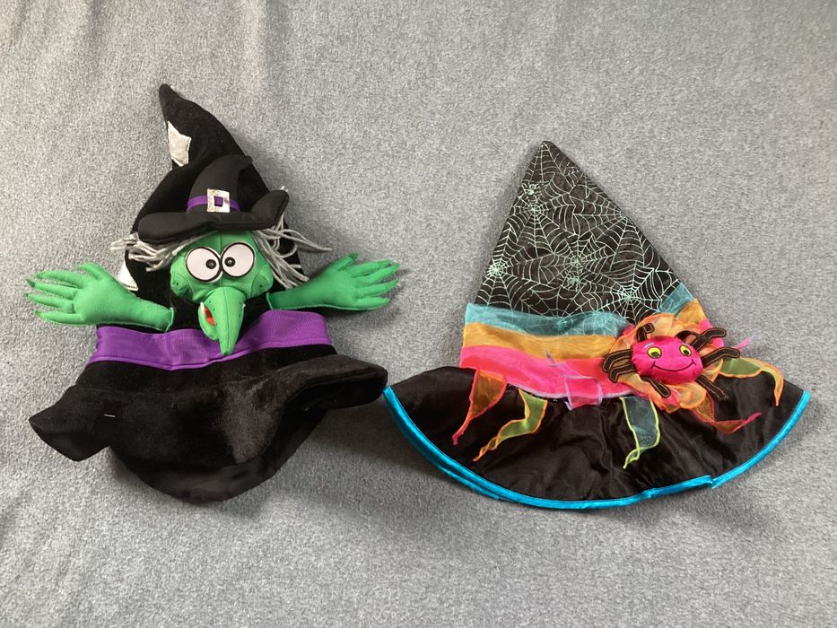 Шапка колпак на Новый год Ведьма Малифисента  Пиратка Клоунесса