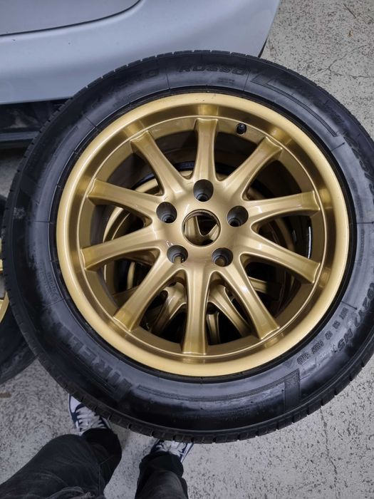 Jantes + pnues semi slick