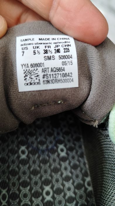 Buty Adidas Adizero Ubersonic 38 2/3 damskie