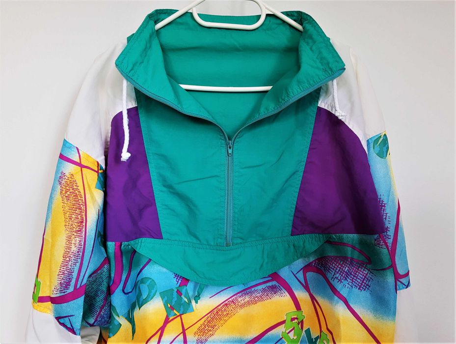 Kurtka Halfzip Made In Germany Vintage Retro