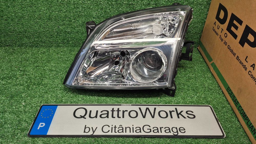 Otica Farol Esquerdo Xenon Opel Vectra C Z02 Signum Z03 2002 a 2008 Ref. 442-1129L-LDHEM NOVO DEPO