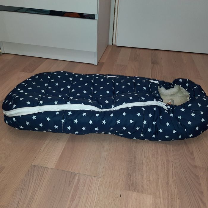 Зимний конверт 0-6 мес. ДоРечі.на овчине.