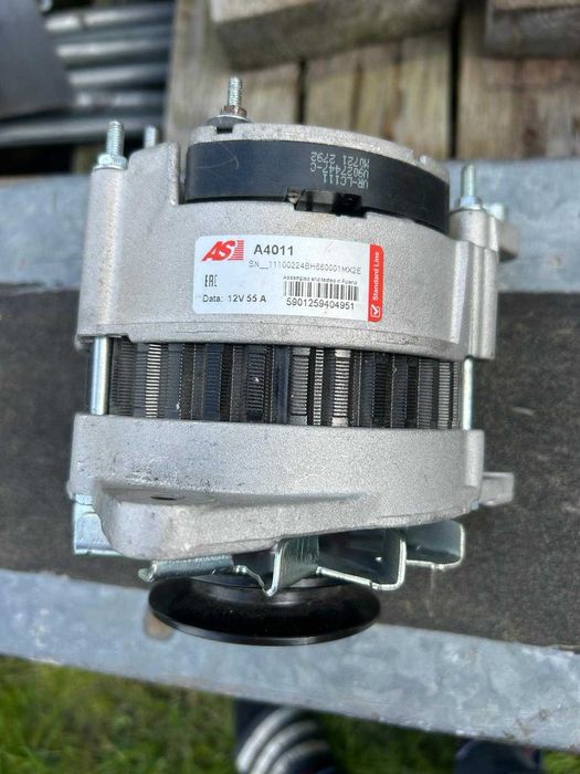 Alternator 12V 55A do silnika stacjonarnego PERKINS 4-108 Marine Diesel