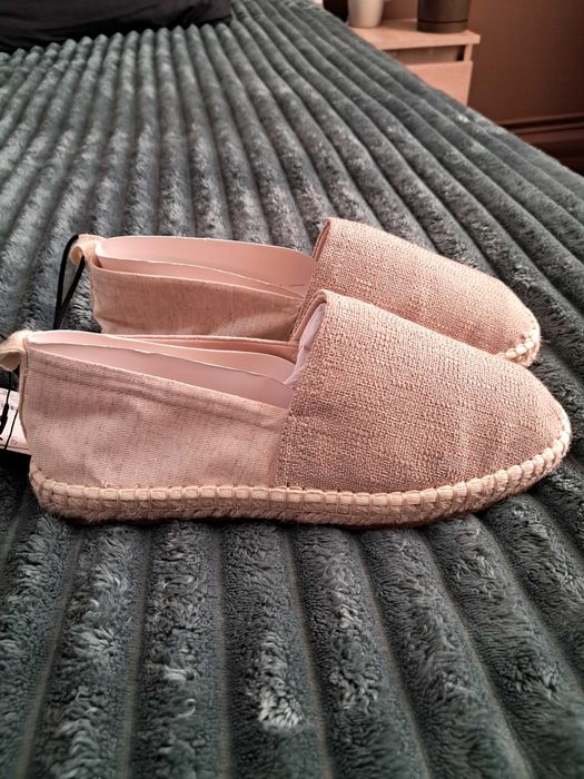 Espadryle dzianinow męskie