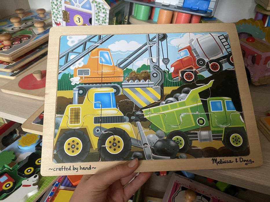 Будинок та пазли ,дерево Melissa & Doug