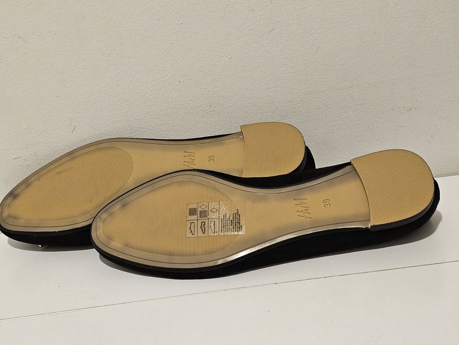Nowe, eleganckie baleriny H&M, rozmiar 39