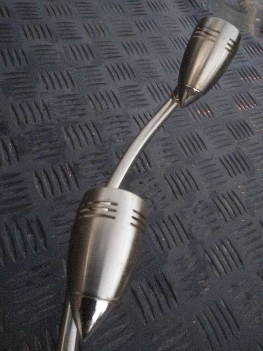 Żyrandol lampa styl nirdzewka 4 x spot light  dekor