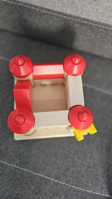 Klocki drewniane Zamek bajo